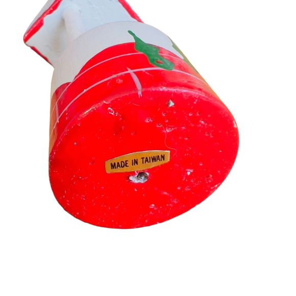 Vintage Red White Christmas Wood‎ Wishing Well & Bucket 3.5" x 2" Tree Ornament - Picture 7 of 11